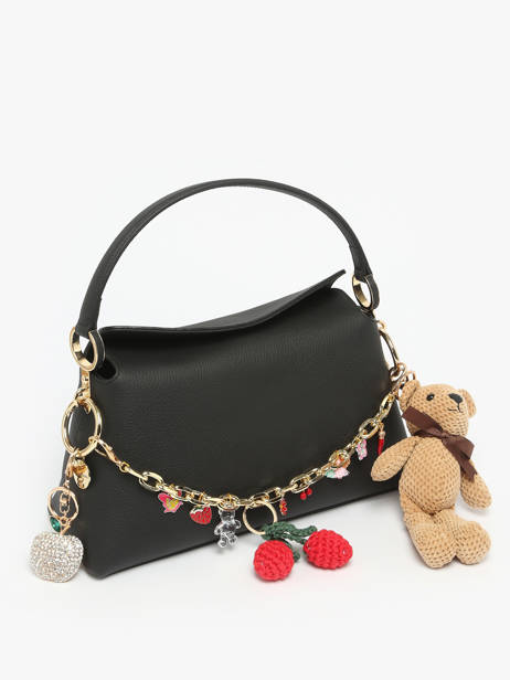Dubbele Bag Charm Cherry Viamailbag Beige long charm L ander zicht 1